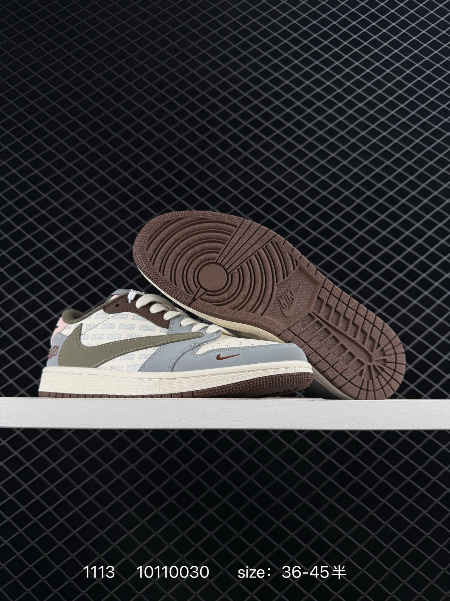 Travis Scott x Air Jordan 1 ” Reverse Mocha “